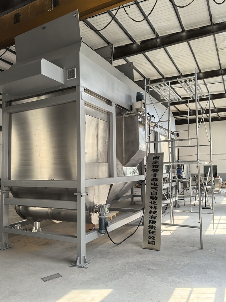 全自动吨袋拆包机助力化工、锂电、新质料等行业粉体物料拆包投料作_真空上料机-乐发Vll官网