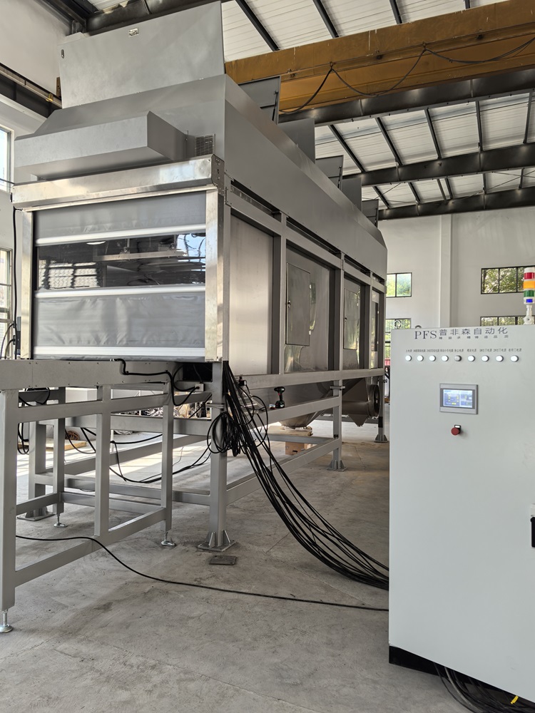 全自动吨袋拆包机助力化工、锂电、新质料等行业粉体物料拆包投料作_真空上料机-乐发Vll官网